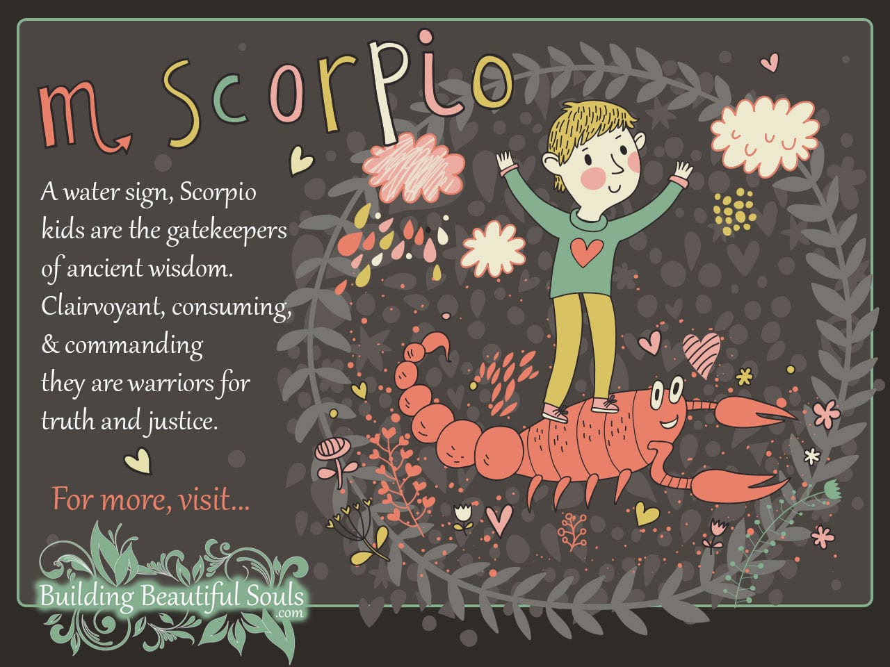 The Scorpio Child: Scorpio Girl & Boy Traits & Personality | Zodiac Signs  for Kids