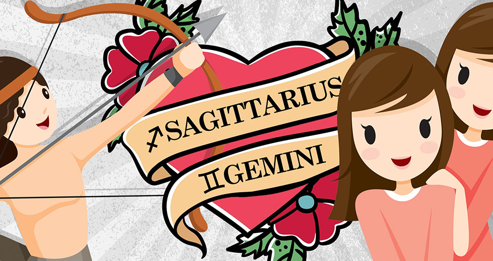 Gemini and Sagittarius Compatibility: Love, Sex & Relationships... - Zodiac  Fire