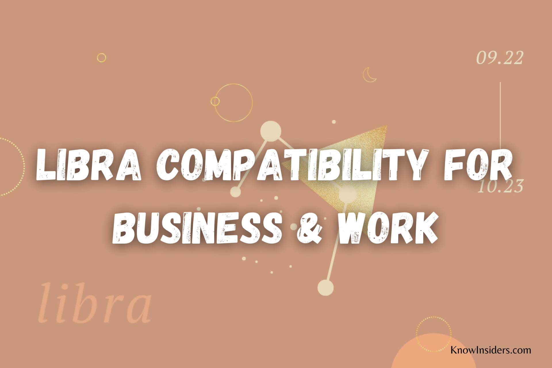 LIBRA - Top 3 Most Compatible Zodiac Signs in Business & Work