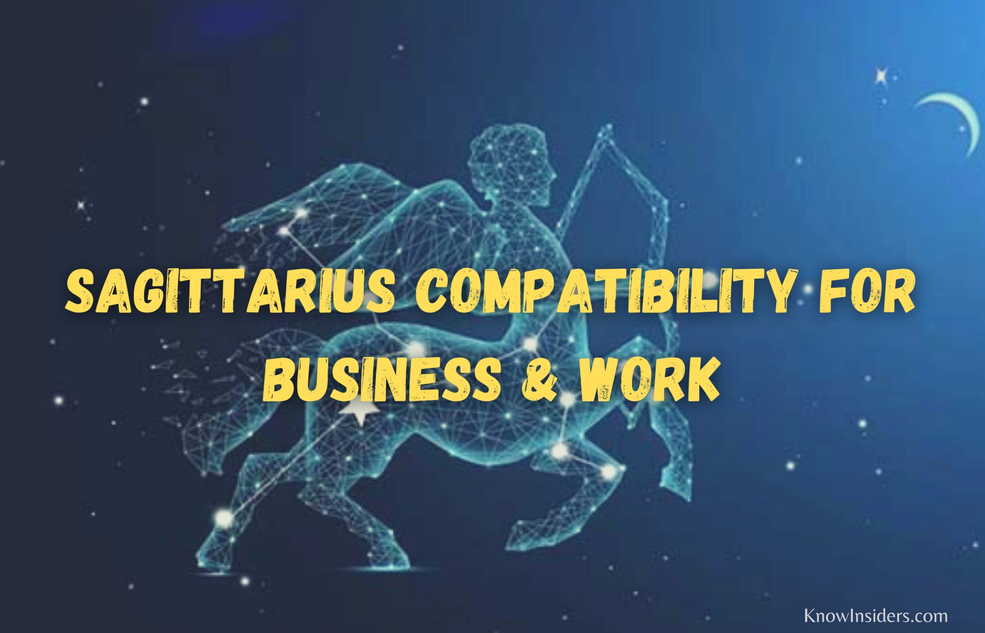 SAGITTARIUS - Top 3 Most Compatible Zodiac Signs in Business & Work
