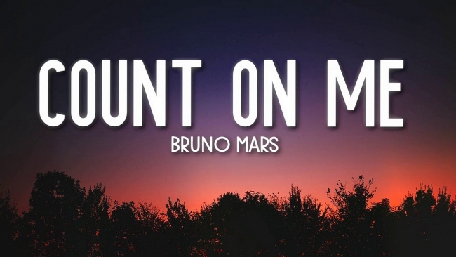 Full lyrics of 'Count On Me'- Bruno Mars Biography