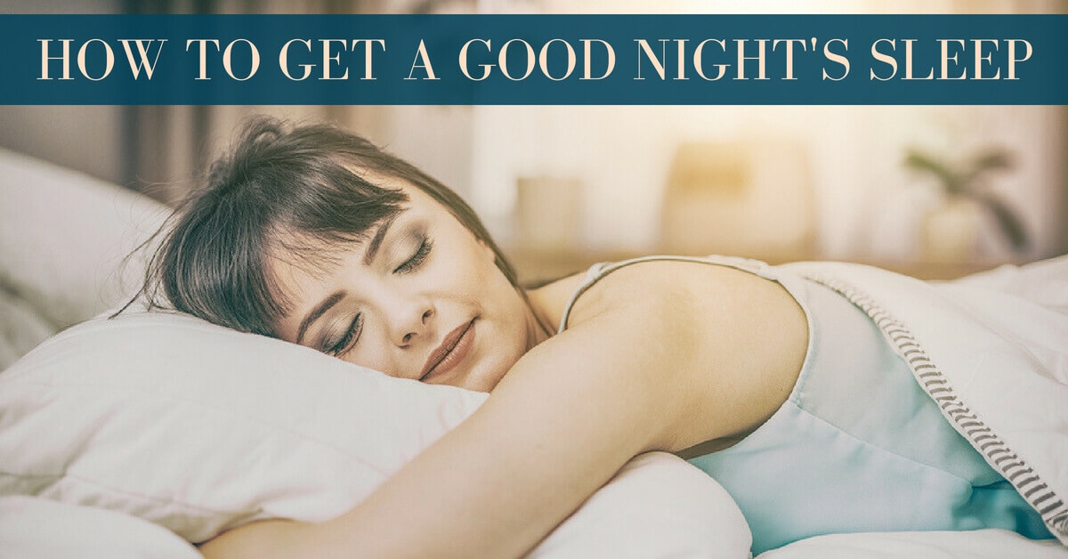 2940 how to get a good nights sleep