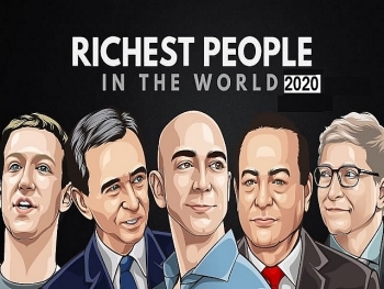 Who are the top 9 richest billionaires in the world in 2020?