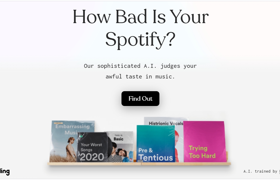 how bad is your spotify taste