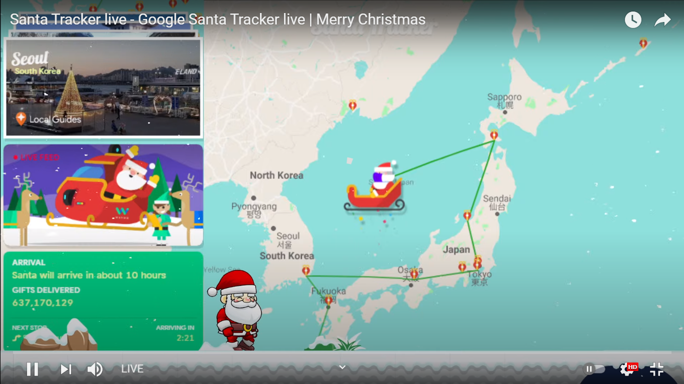 Google Santa Tracker: Where is the Santa now, How to follow Santa's arrival?