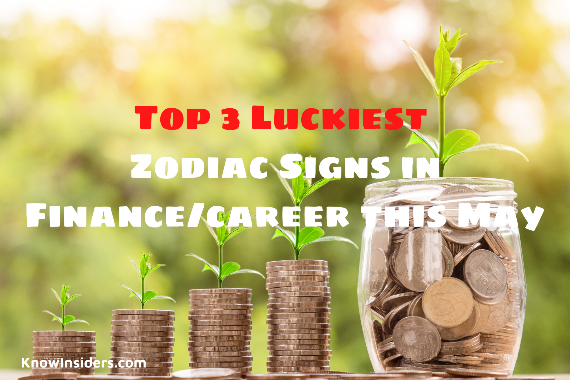 Top 3 Luckiest Zodiac Signs in Finance/Career this May
