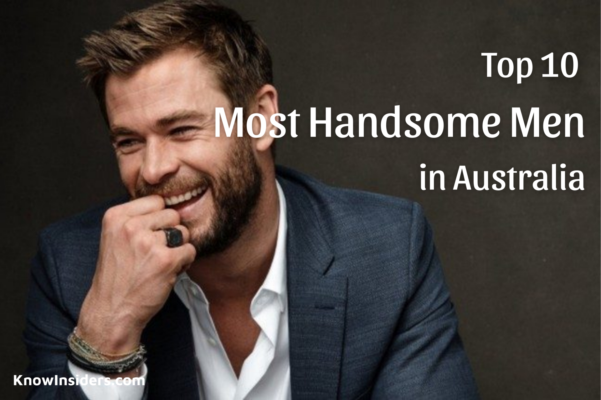 Top 10 Most Handsome Australian Men