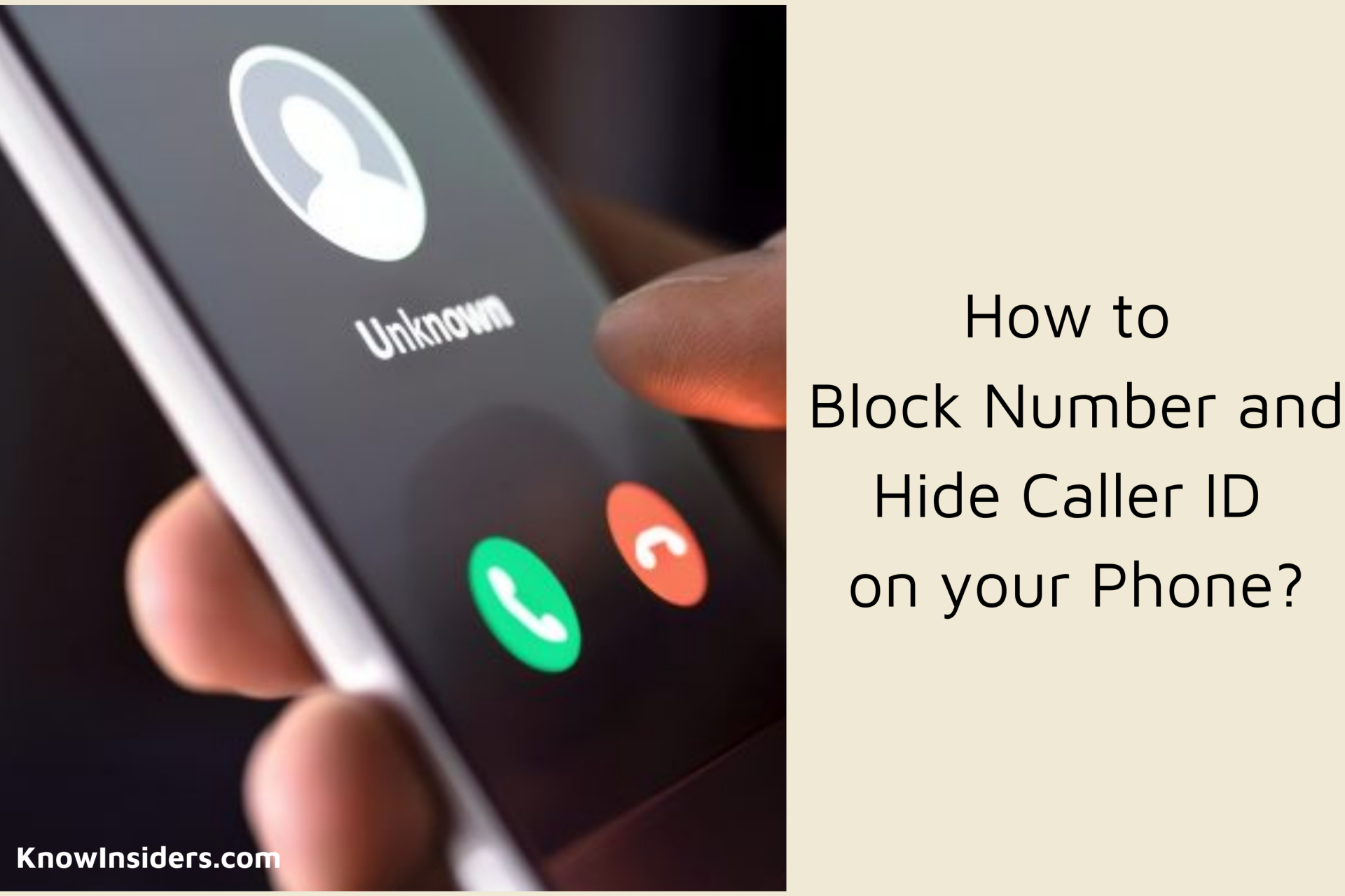 how to block your number