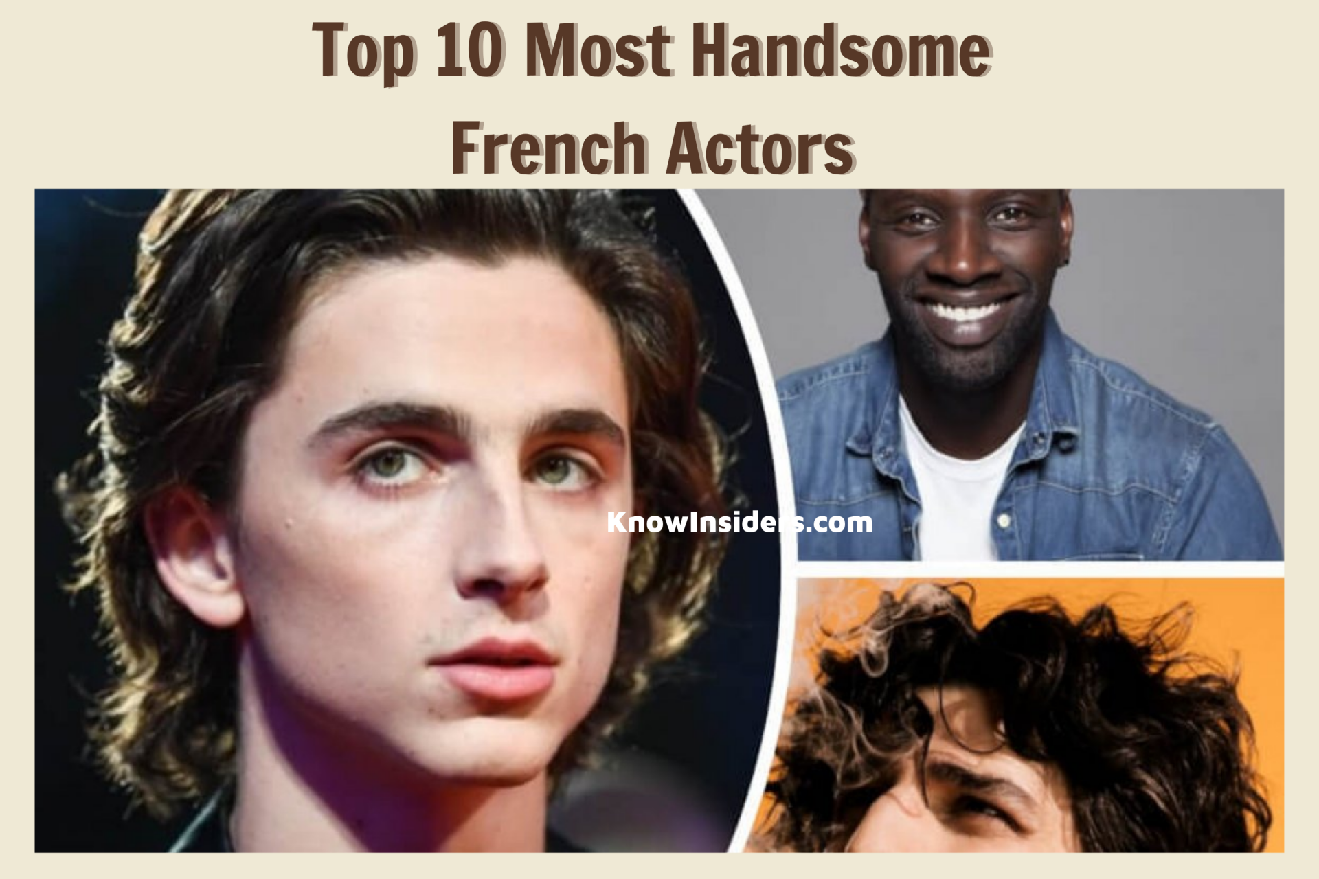 Top 10 Most Handsome French Actors - Updated