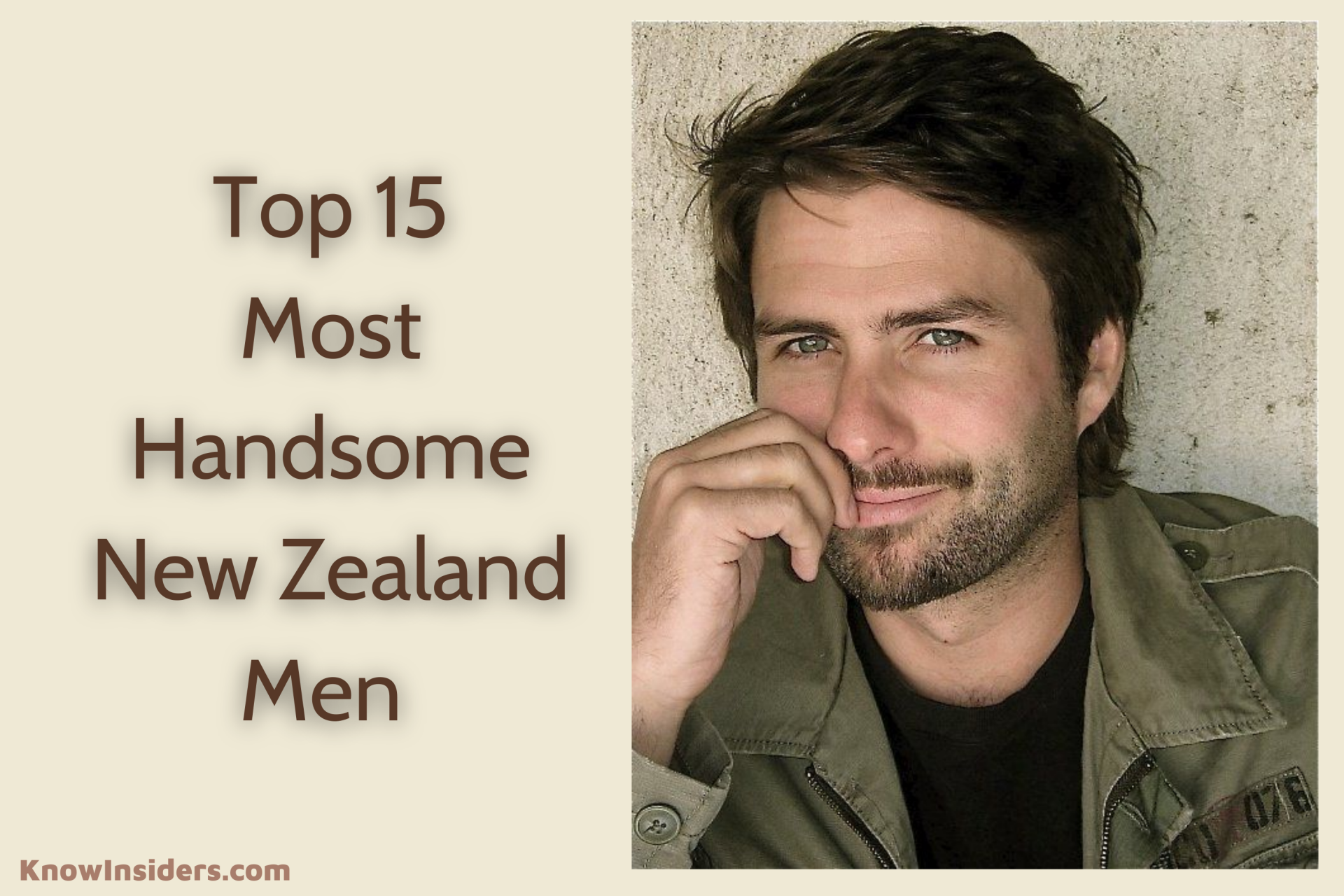 Most handsome New Zealand men. Photo: KnowInsiders