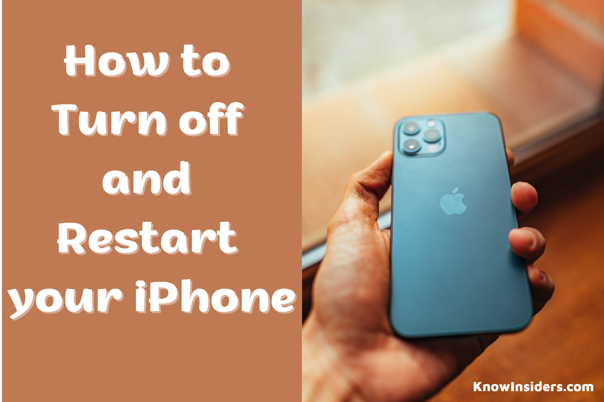 How to Turn Off and Restart Your iPhone X, iPhone 11, 12, 13