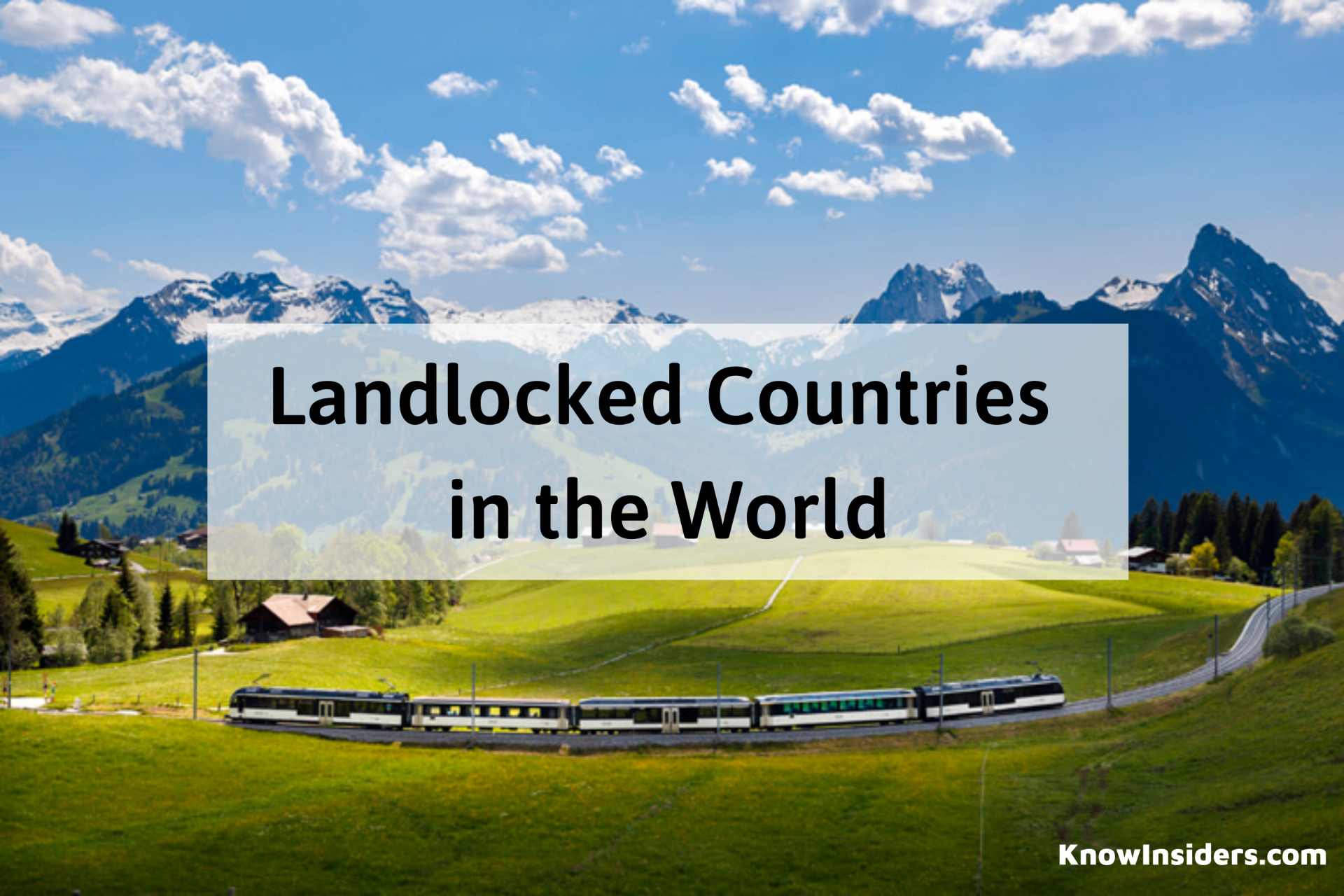 Full List Of The Landlocked Countries In The World | KnowInsiders