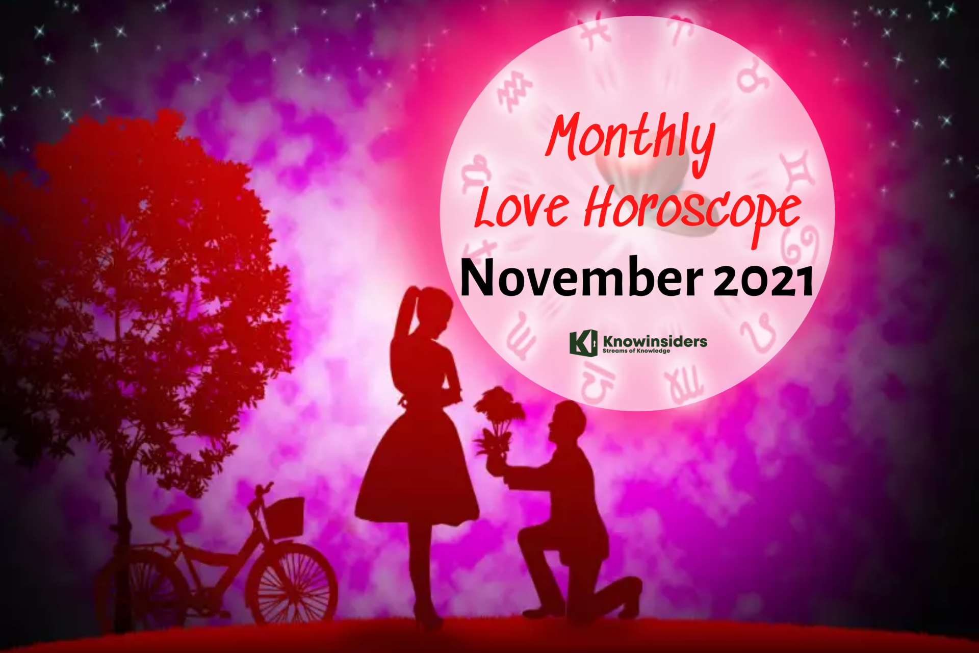 LOVE Monthly Horoscope November 2021 for Each Zodiac Sign