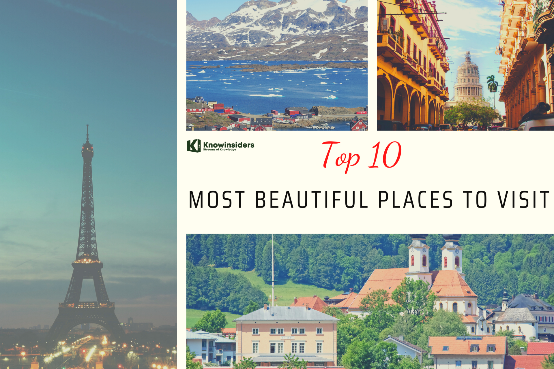 Top 10 Most Beautiful Places to Visit Around the World