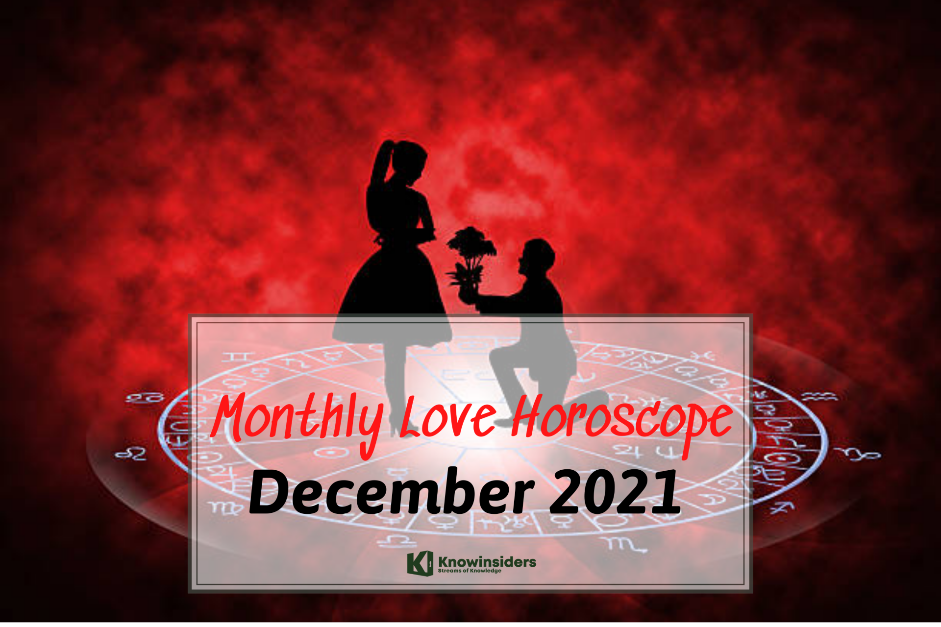 LOVE Monthly Horoscope December 2021 for All Zodiac Signs