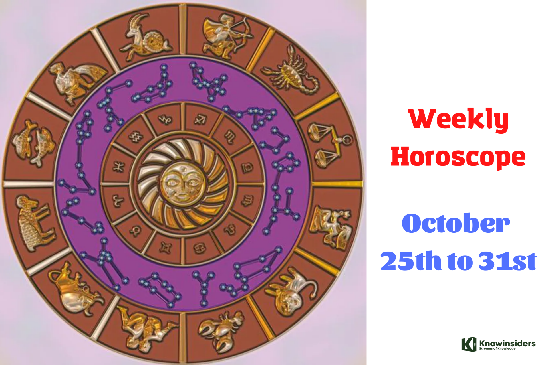 Weekly Horoscope 25 to 31 October 2021: Astrological Prediction for Zodiac Signs