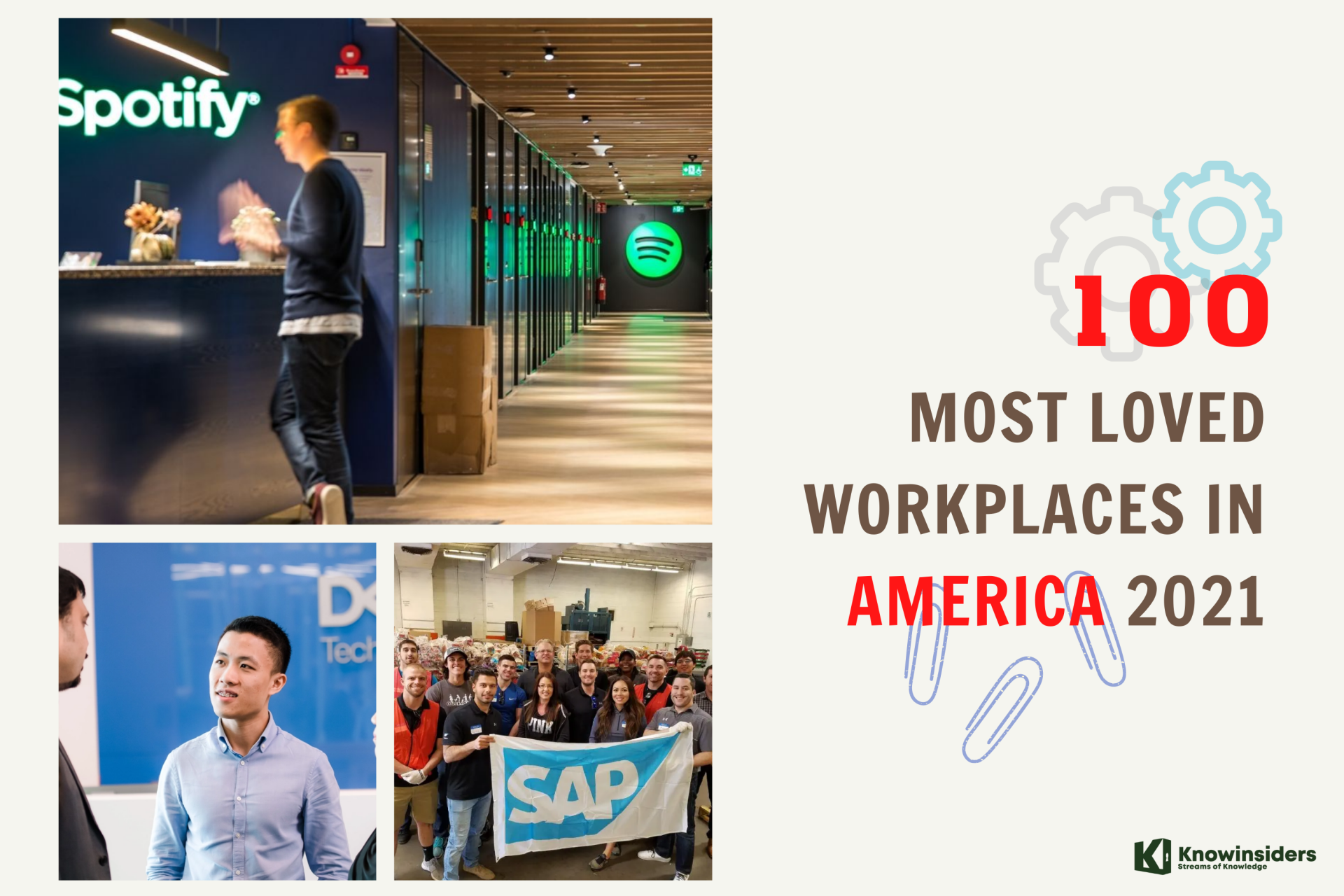 The Full List Of Top 100 Most Loved Workplaces in America