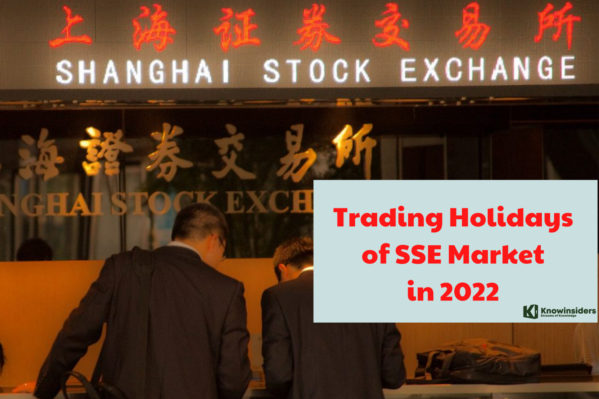 What Holidays is Chinese Stock Market Closed in 2022?