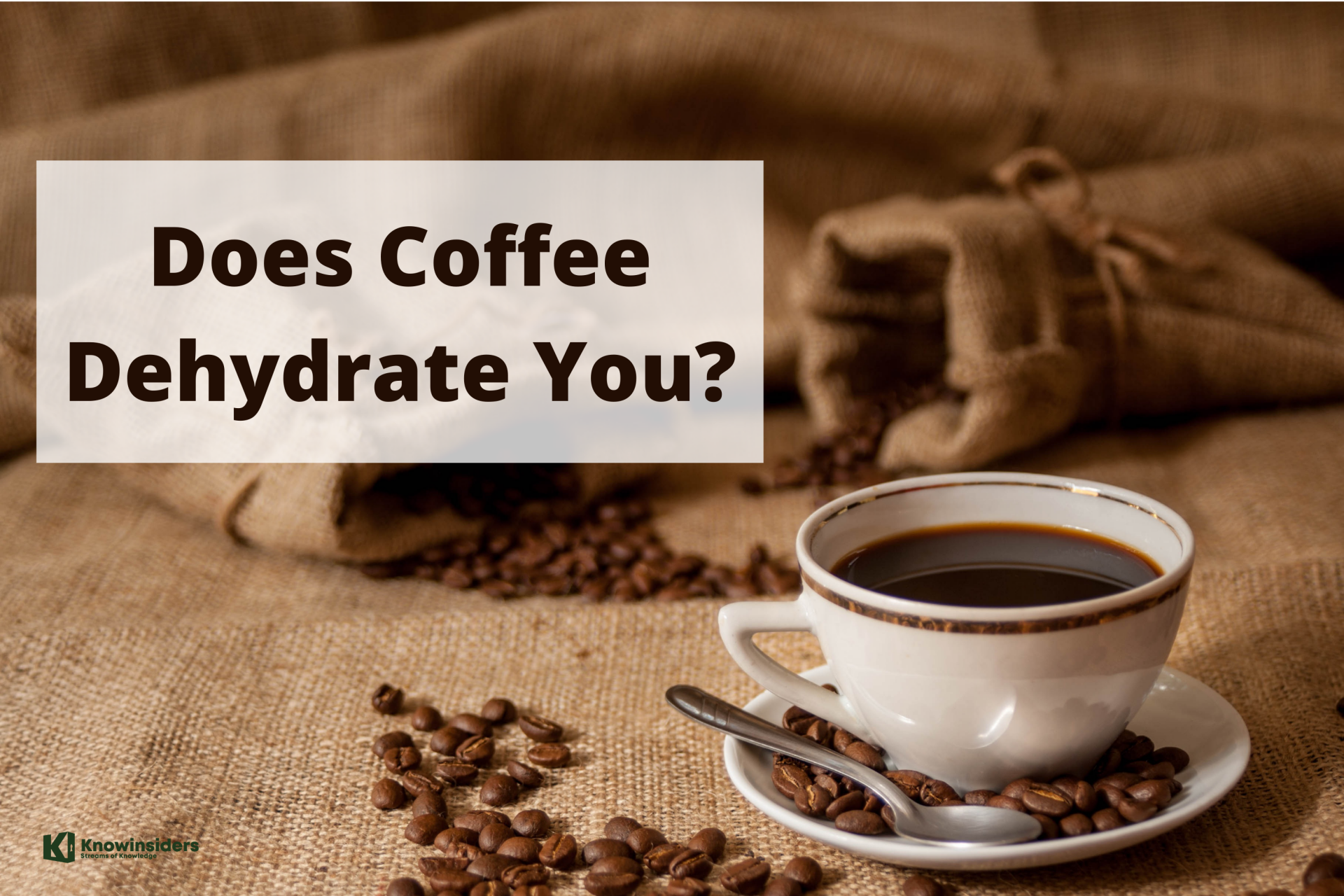 Does Coffee Really Dehydrate You And How To Manage Knowinsiders 