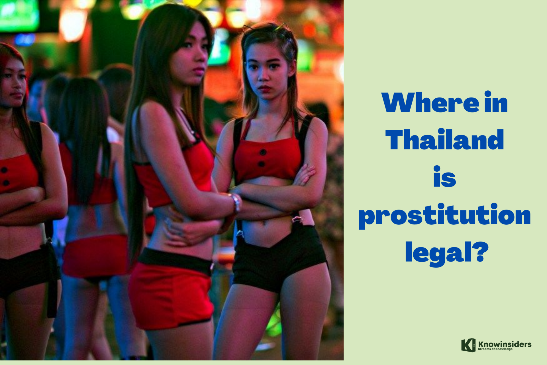 Where Is Prostitution Legal In Thailand?