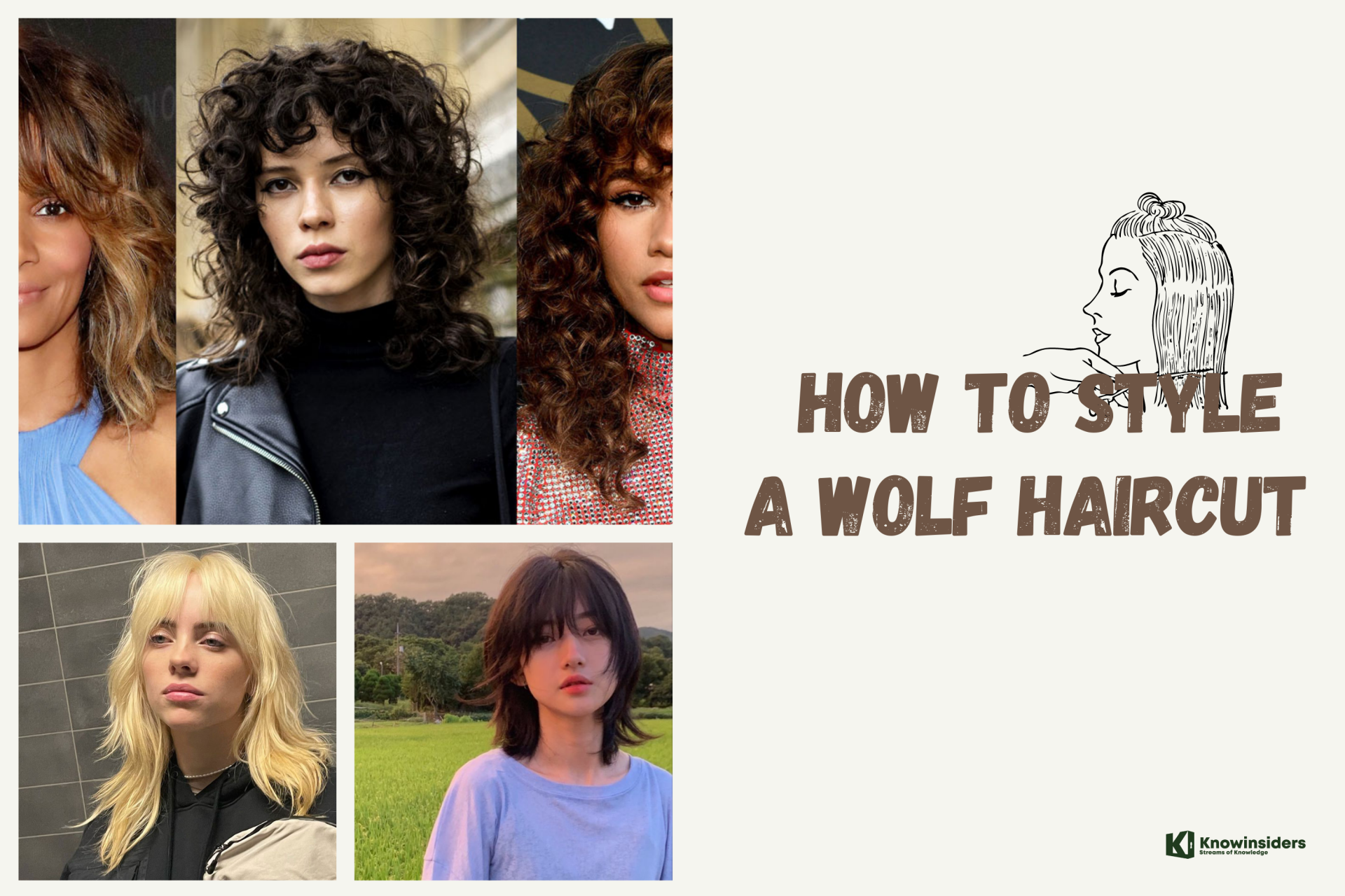 How To Style A Wolf Haircut
