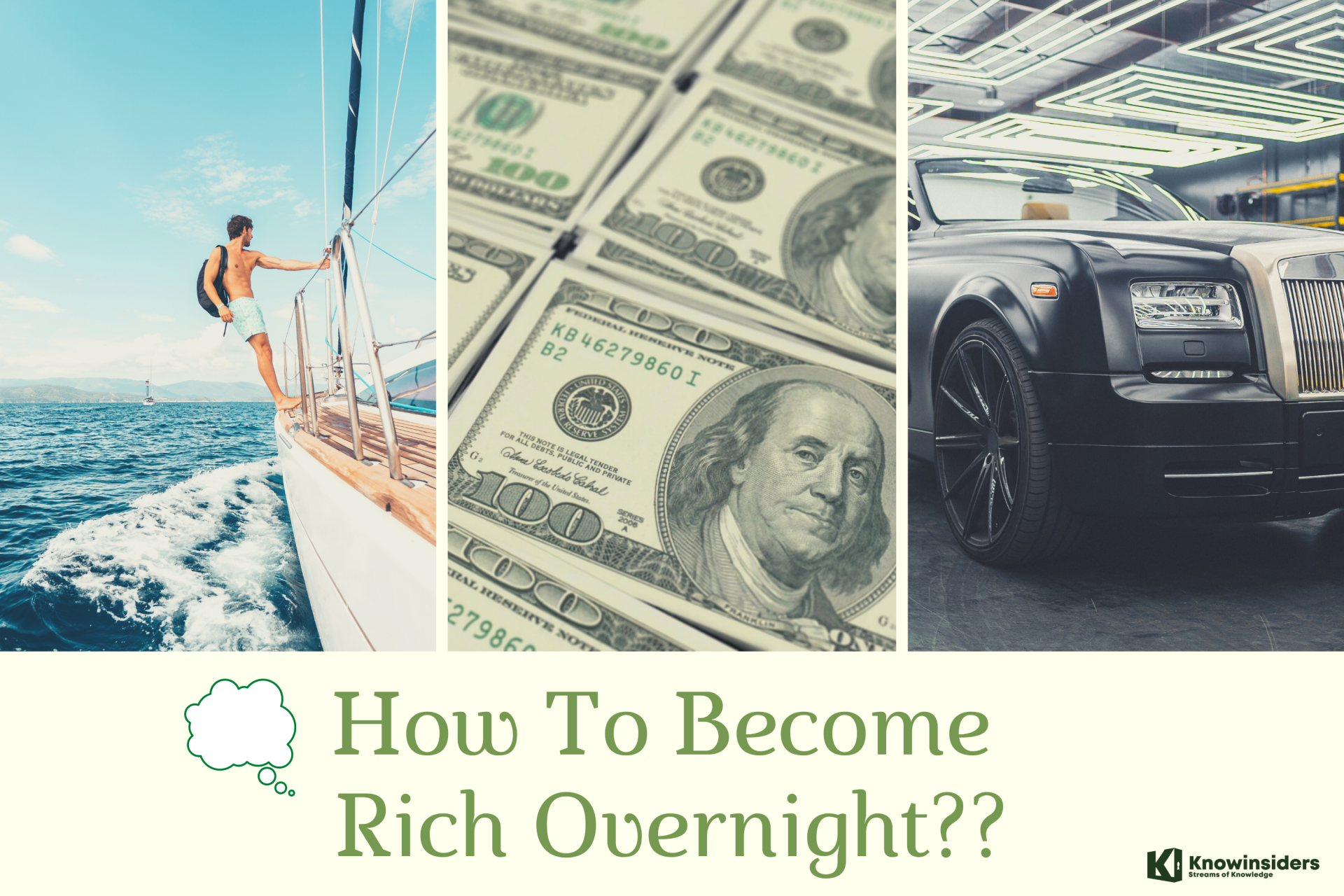 Top Secrets To Become Rich Overnight