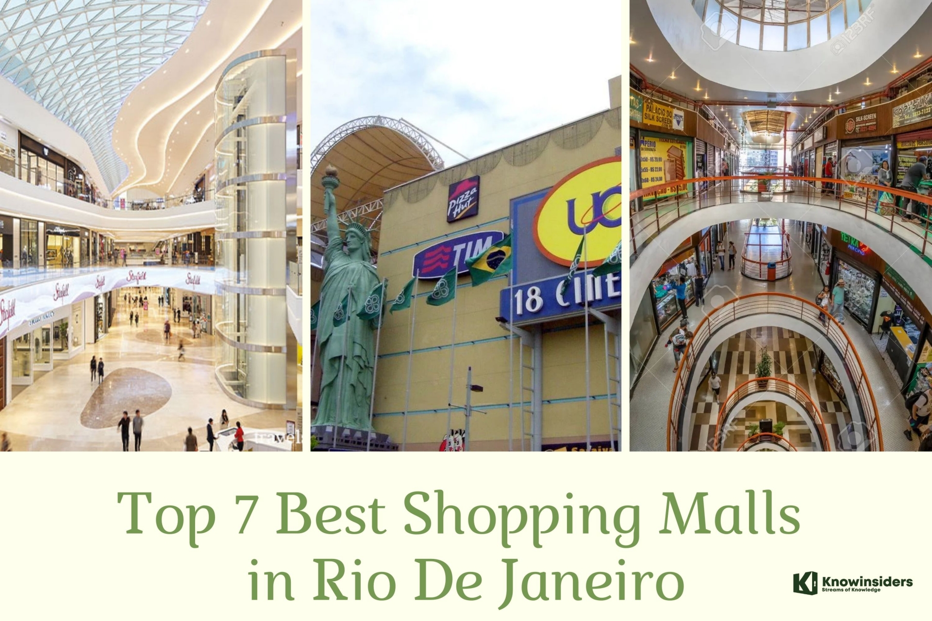 7 Biggest & Best Shopping Malls For Foreigner in Rio De Janeiro - Brazil