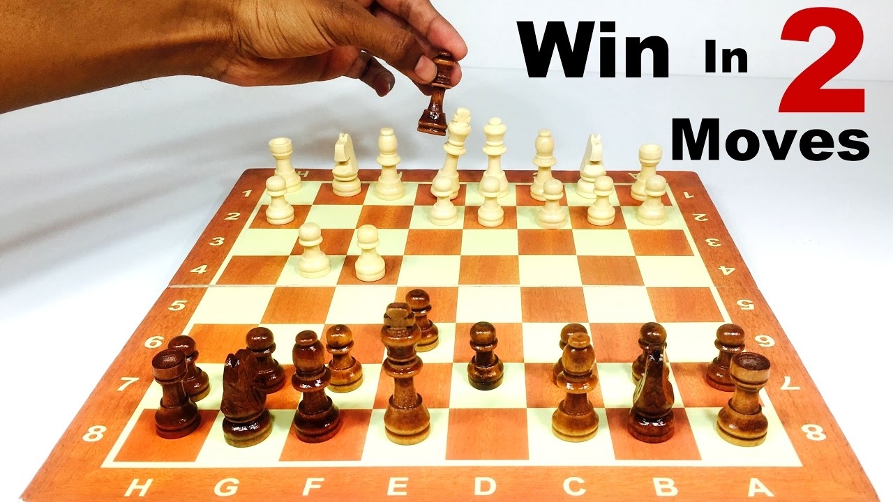 Winning a chess game in 2 moves is impossible. Photo: 