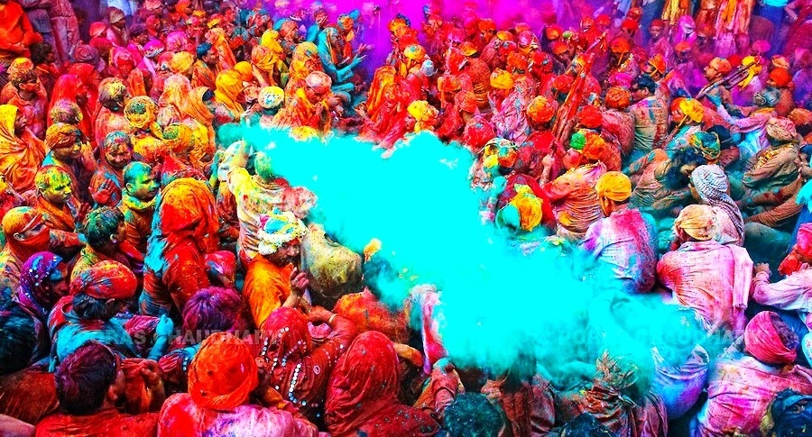 Holi Festival in India. Photo: Blog - Compass India Holidays Pvt. Ltd.