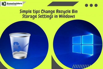 Simple Tips to Change Recycle Bin Storage Settings in Windows