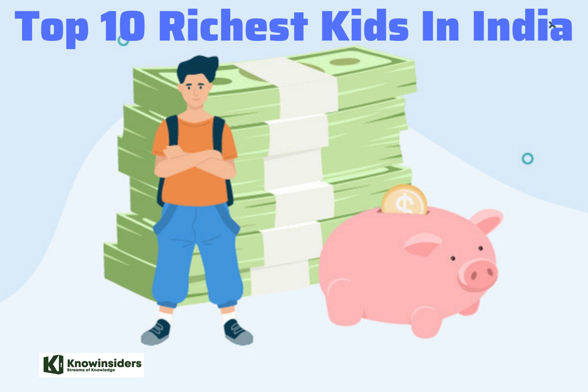 India Richest Kids. Photo: Mixi Canva