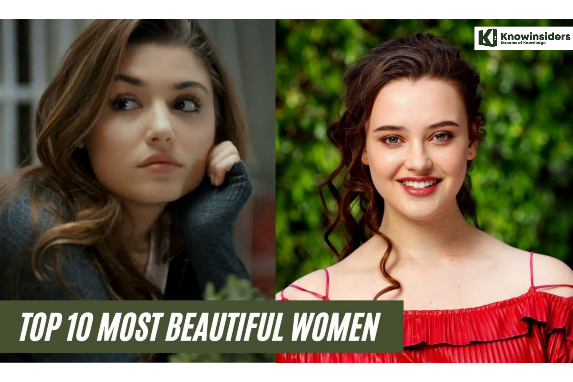 Top 10 Most Beautiful Women In The World For 2021/2022 | KnowInsiders