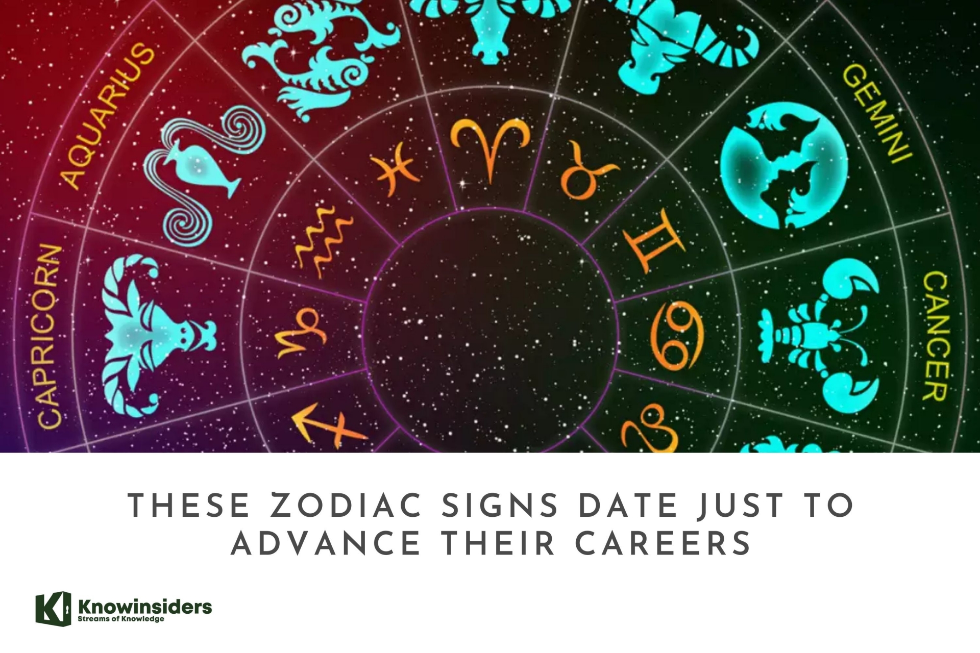 Zodiac signs. Photo: KnowInsiders