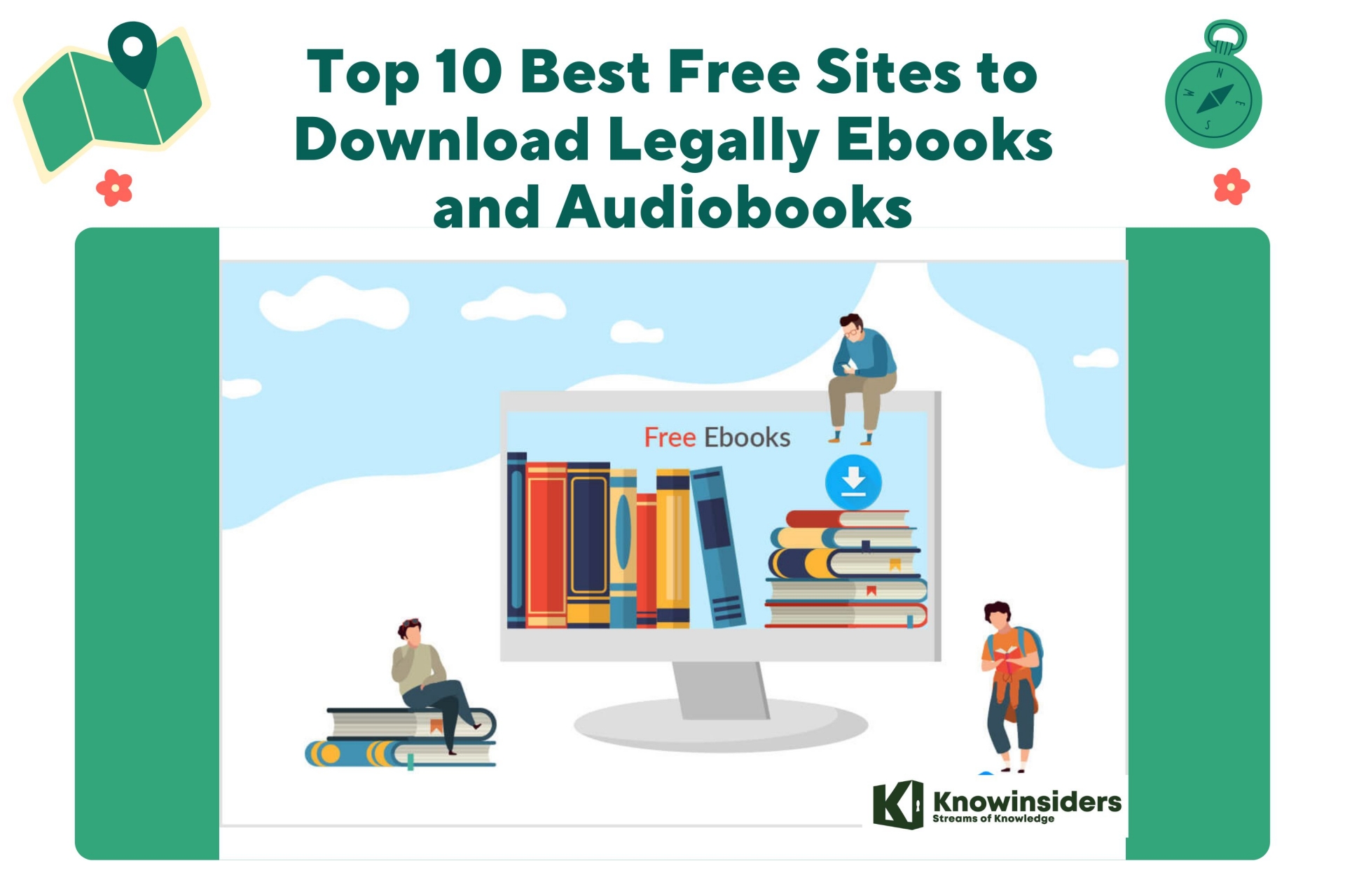 Sites to free download ebooks and audiobooks. Photo: KnowInsiders