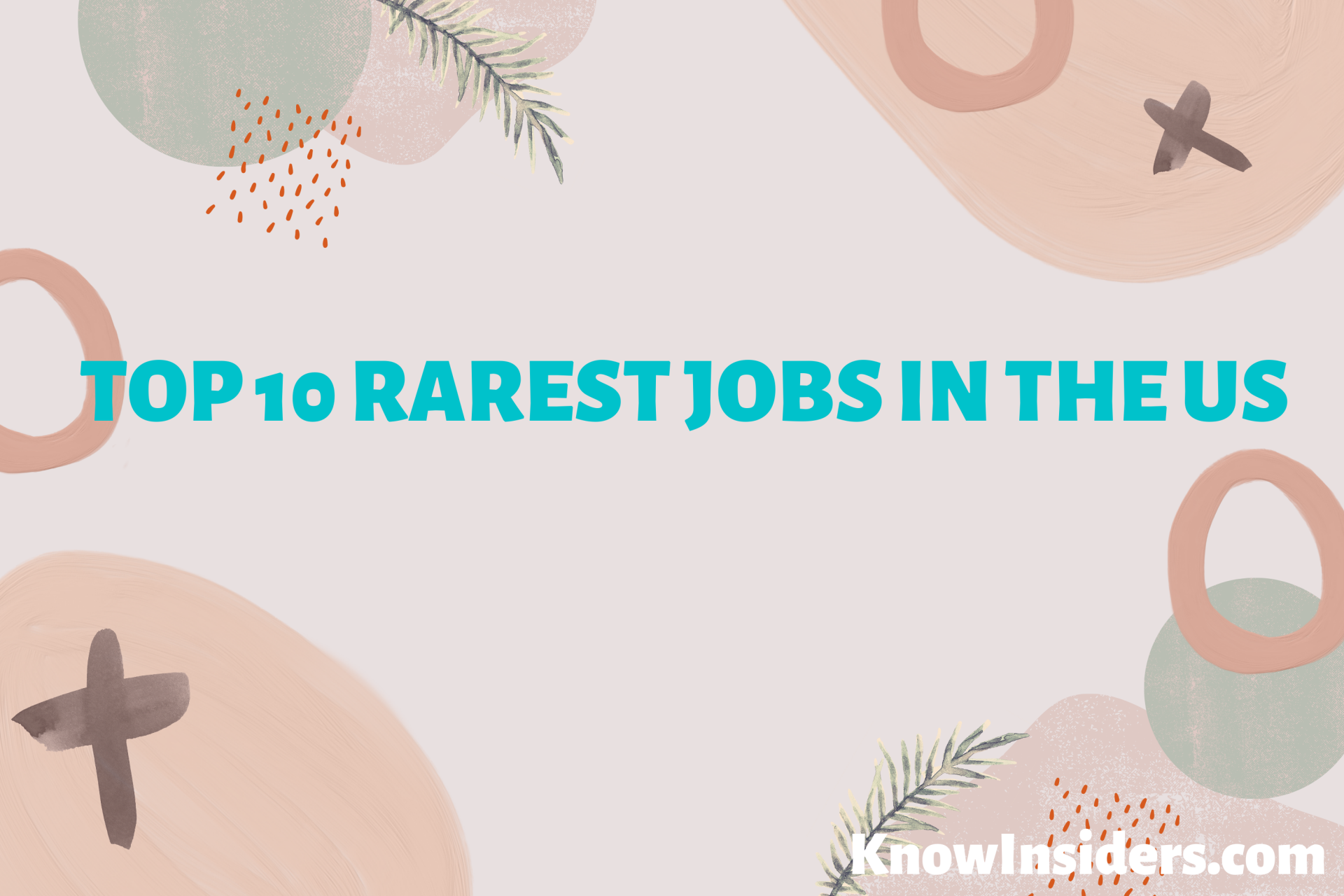 Top 10 Rarest Jobs in the US
