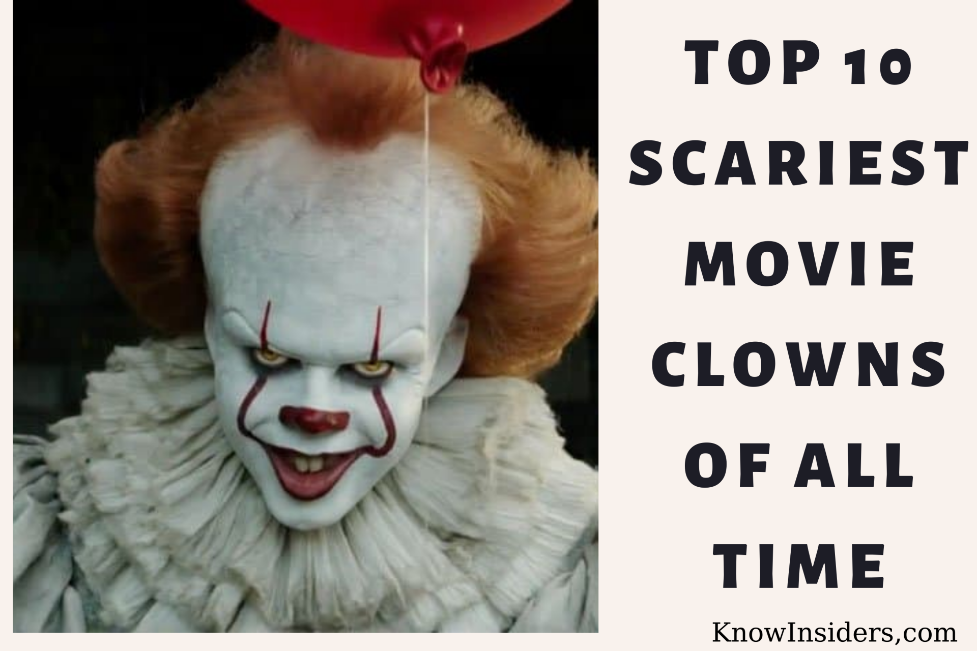 Top 10 Scariest Movie Clowns Of All Time