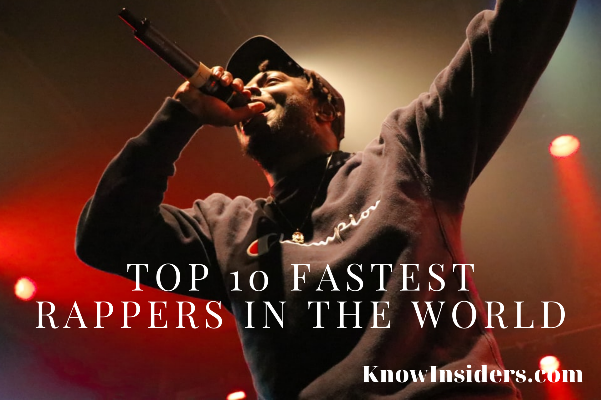 Top 10 Fastest Rappers in the World of All Time