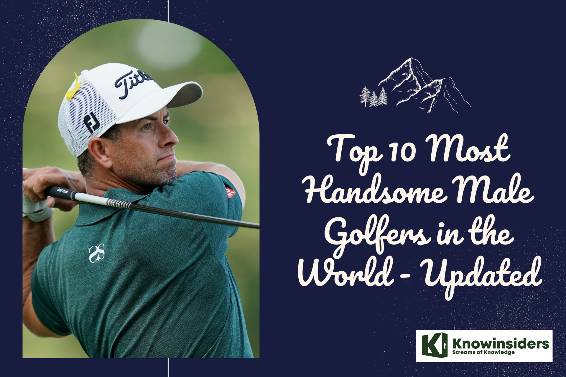 Top 10 Most Handsome Male Golfers in the World Today