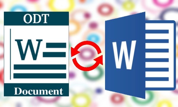 convert odt to microsoft word