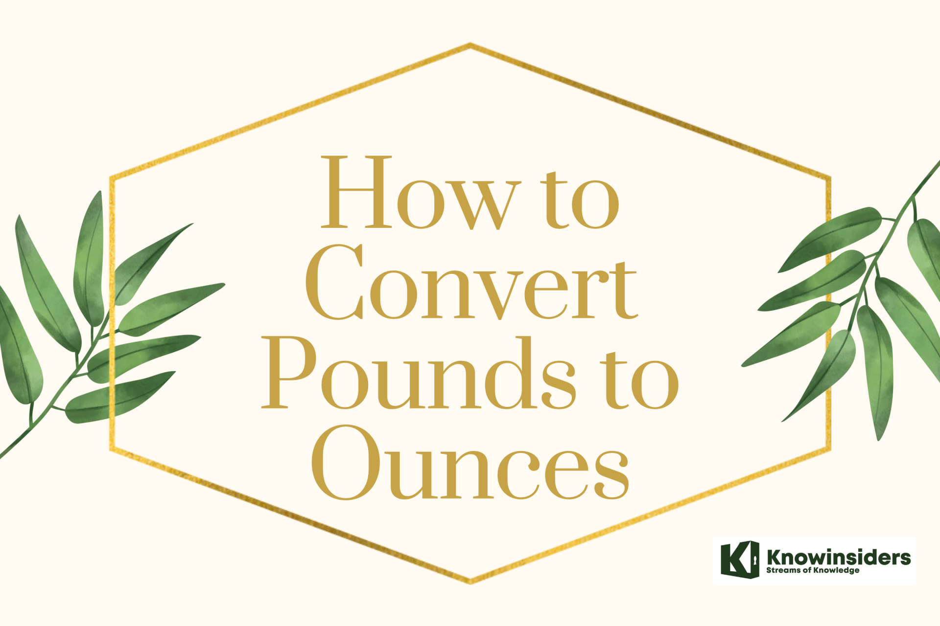 How to Convert Pounds to Ounces: Simplest Methods