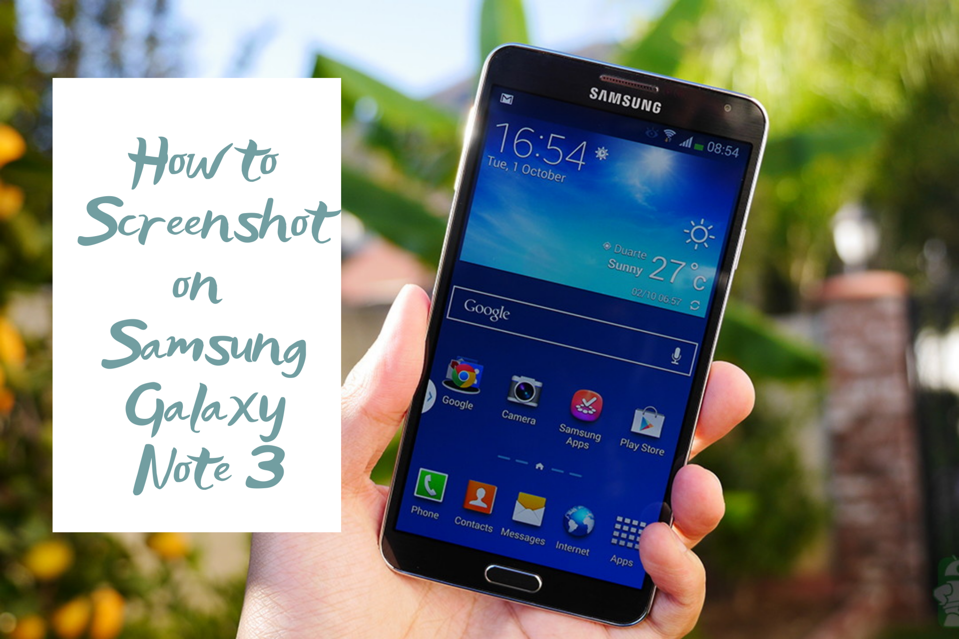 How to Screenshot on Samsung Galaxy Note 3: Top 3 Simplest Methods