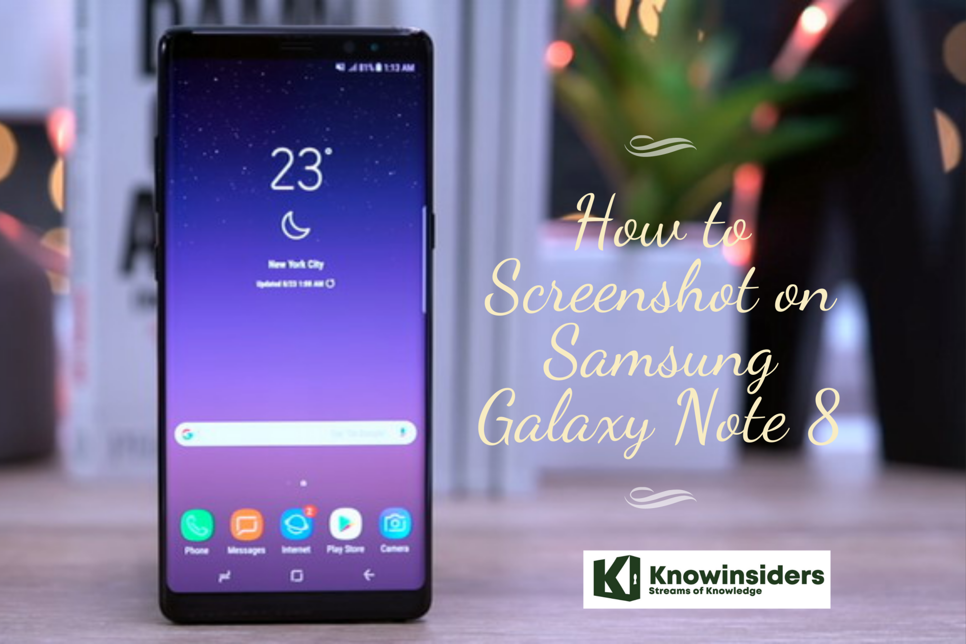 How to Screenshot on Samsung Galaxy Note 8: Top 4 Simple Methods