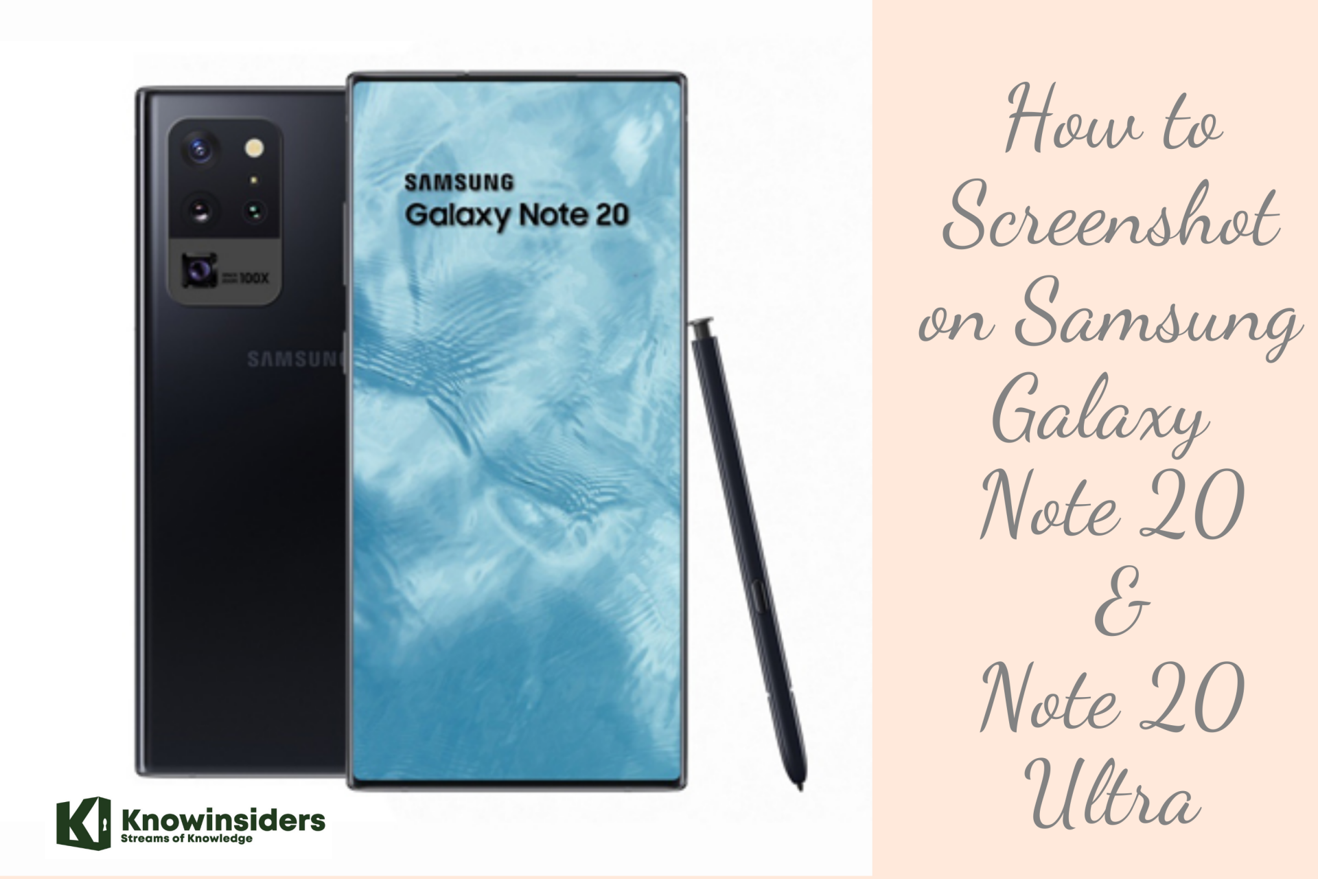 How to Screenshot on Samsung Galaxy Note 20 and Note 20 Ultra