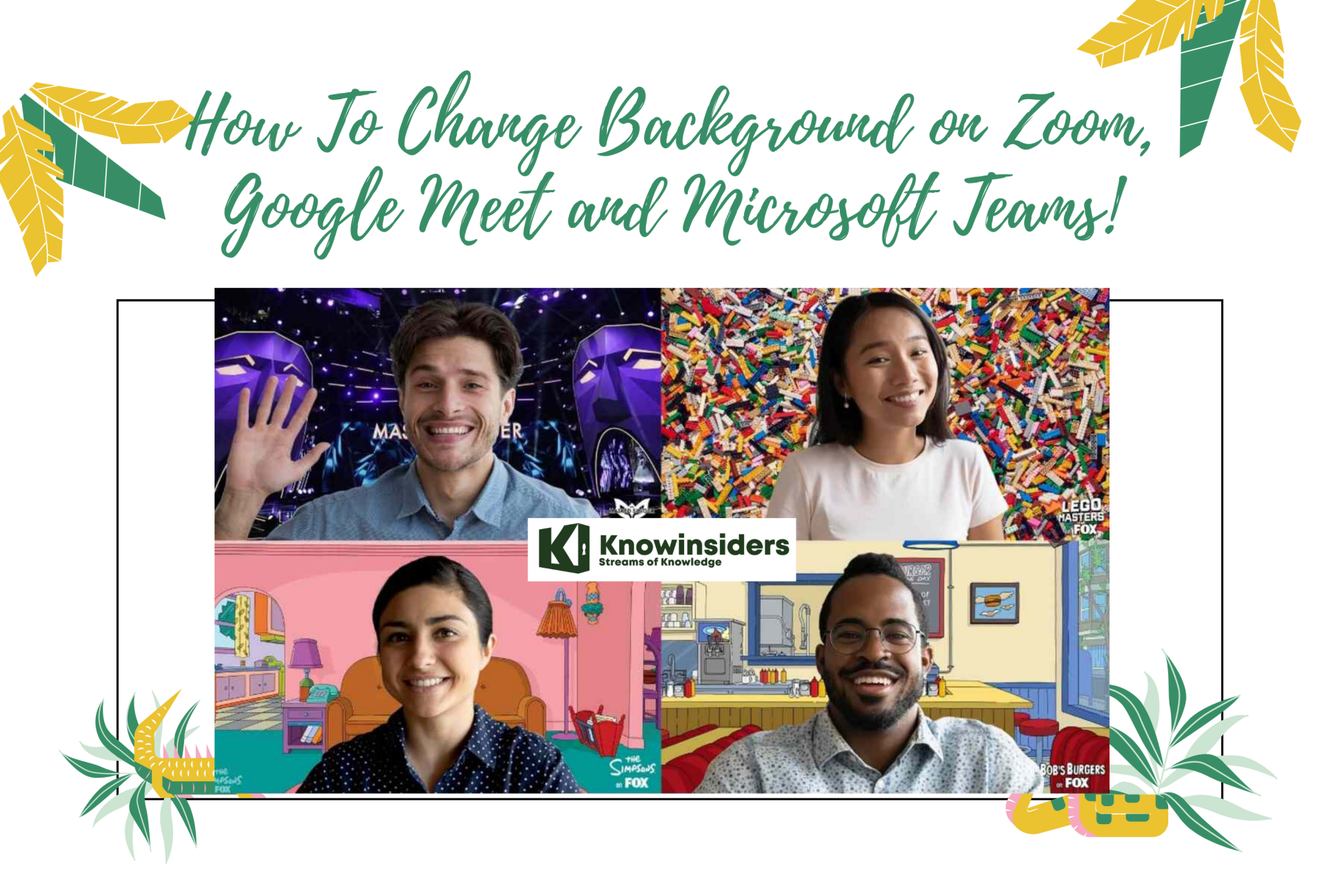 How To Change Background on Zoom, Google Meet and Microsoft Teams