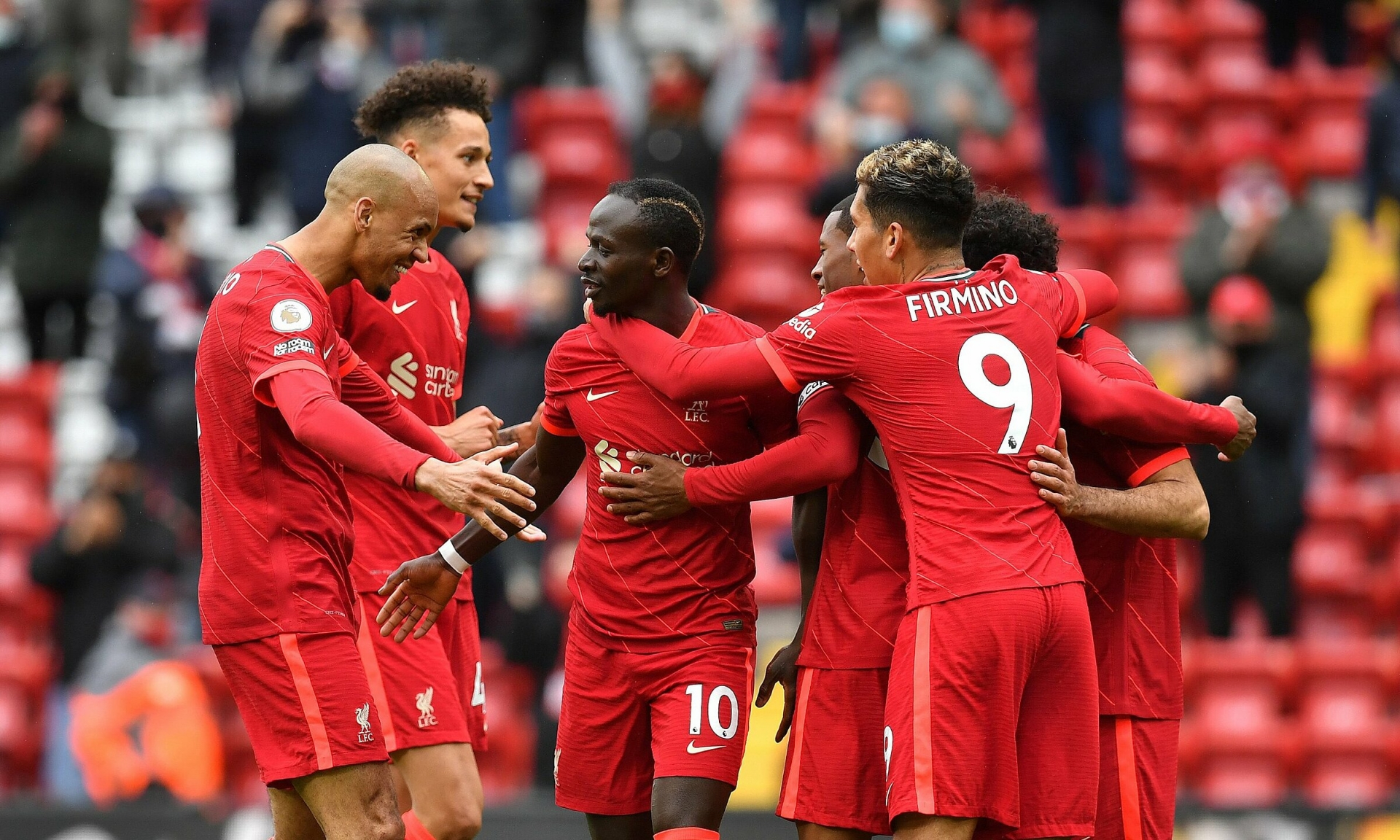 Liverpool vs Brenford. Photo: VnExpress