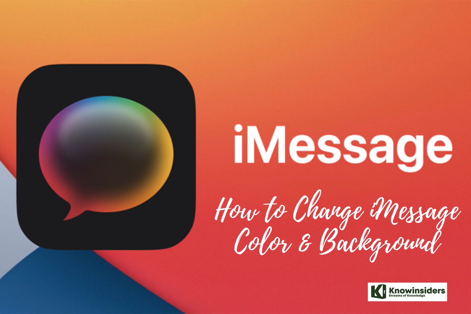 How to Change iMessage Color & Background: 3 Simpliest Mothods