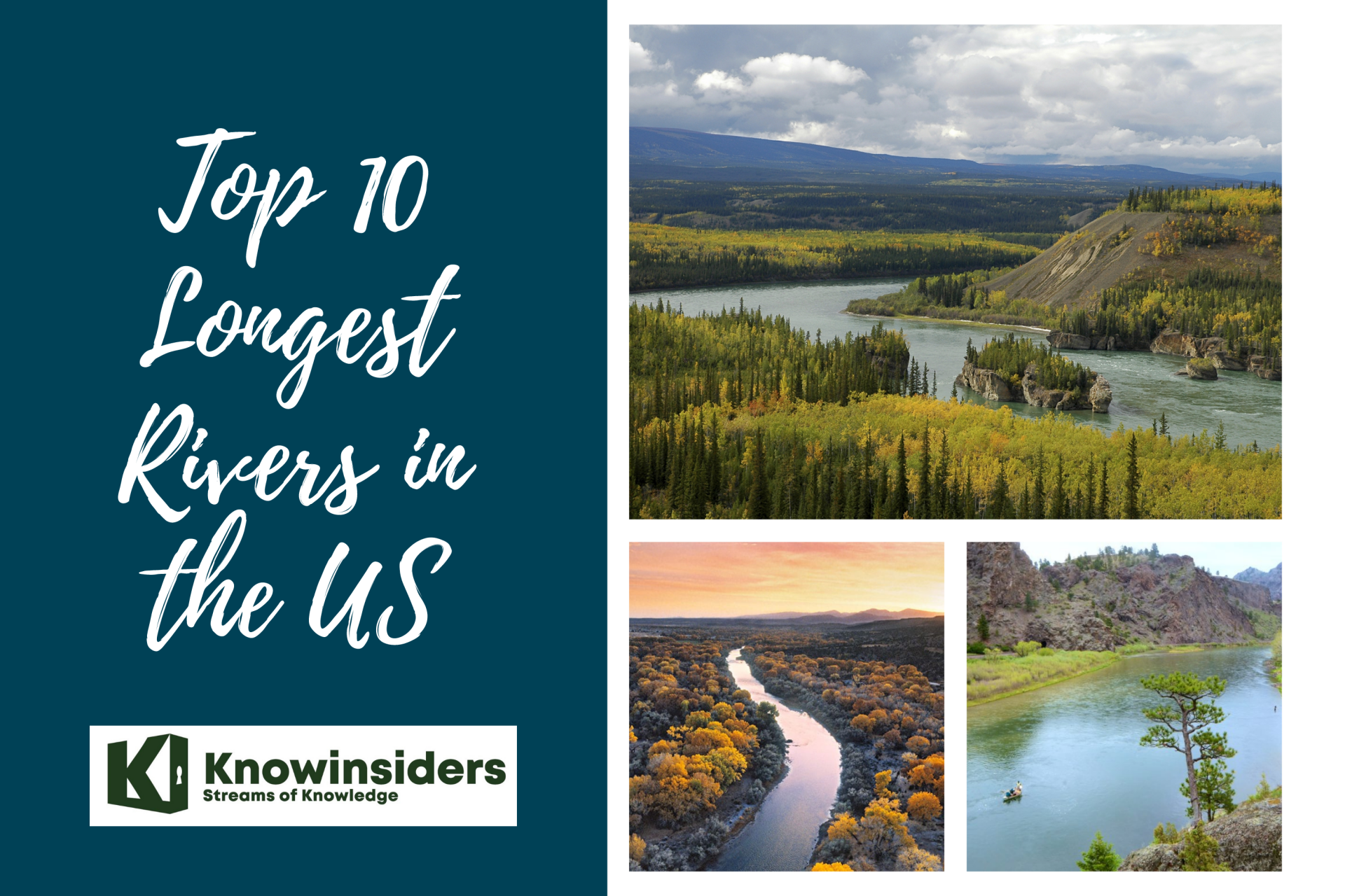 Top 10 Longest Rivers in the United States