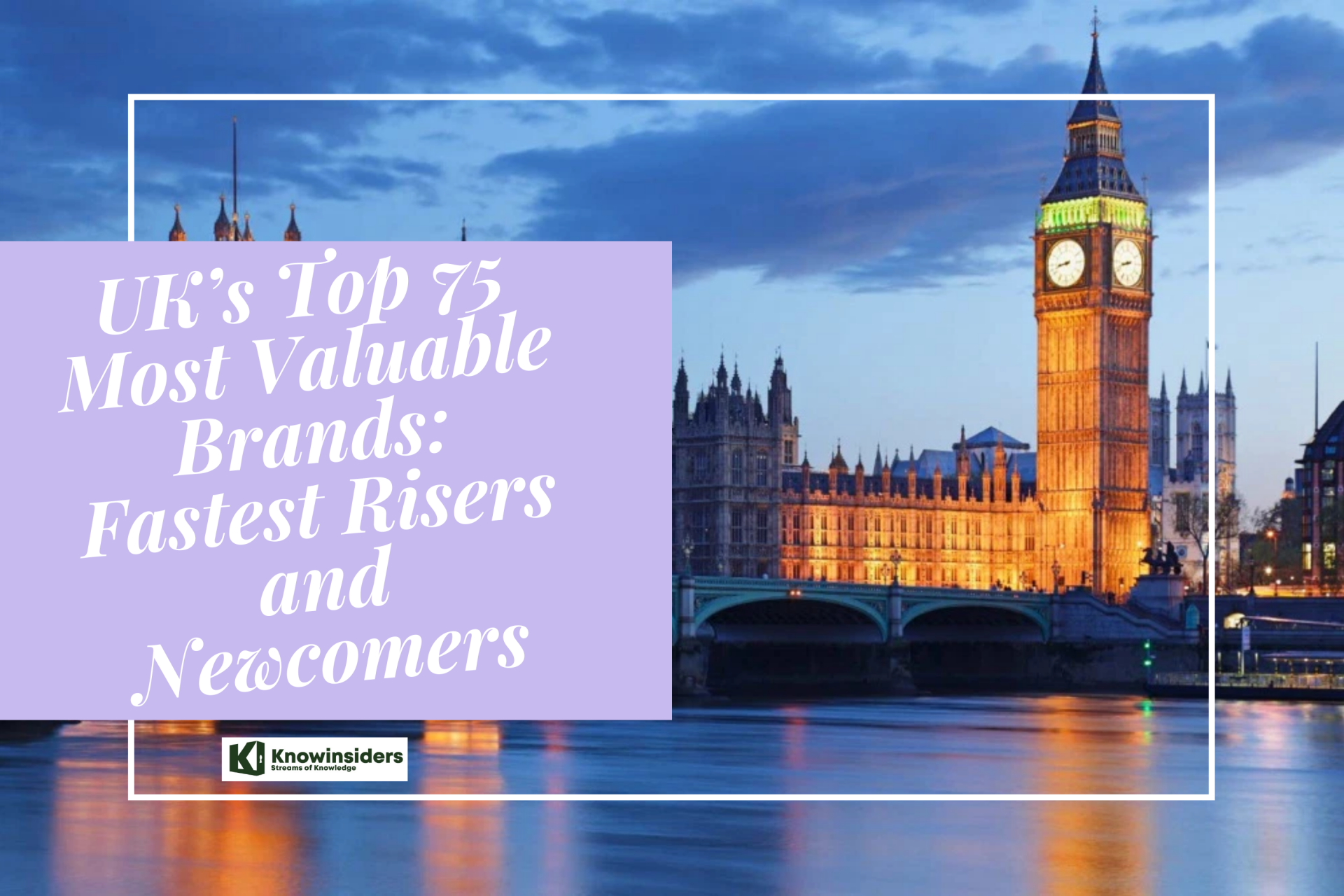 UK’s Top 75 Most Valuable Brands: Fastest Risers and Newcomers
