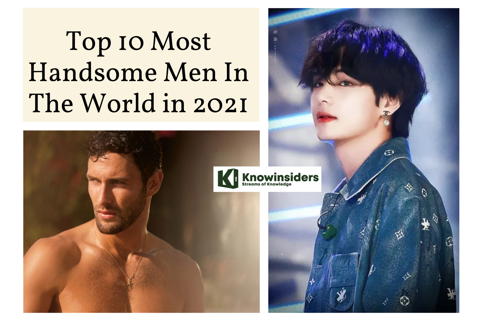 Top 10 Most Handsome Men In The World  2021/2022- The TealMango