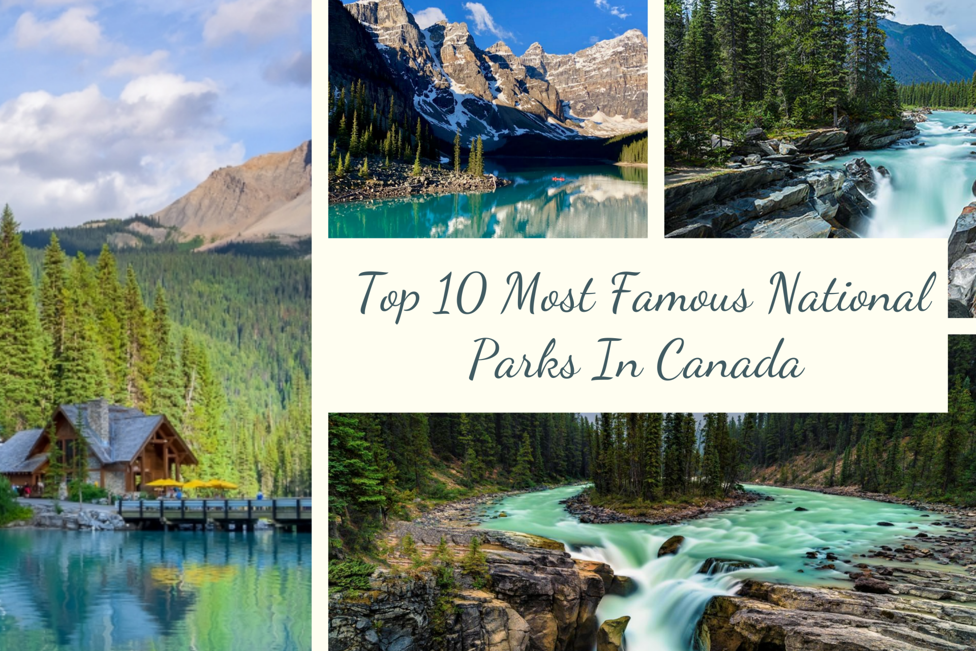 Top 10 Most Famous and Popular National Parks In Canada